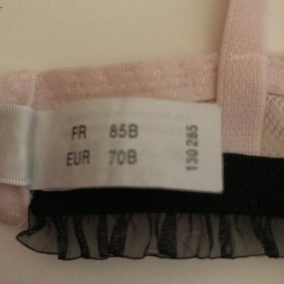 Cannelle Pink & Black Embellished Bra - Picture 5 of 7